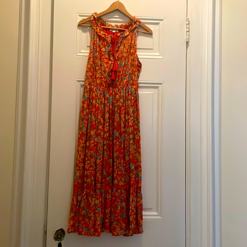 Roller Rabbit orange dress.  Size medium